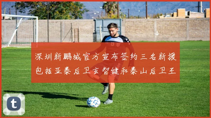 深圳新鹏城官方宣布签约三名新援包括亚泰后卫玄智健和泰山后卫王昱衡